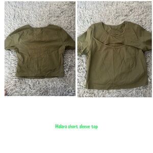 HALARA Olive Short Sleeve Tee